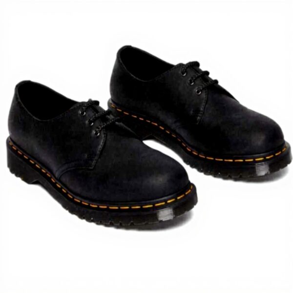 Dr Martens 1461 Mocassin Mixte Adulte Cuir Noir