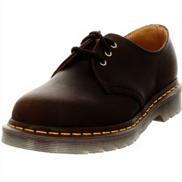 Dr Martens 1461 PW Chaussures ville homme cuir marron