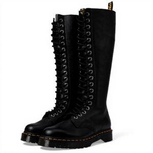 Bottes Dr Martens 20 Eye Rangers Femme Cuir Noir