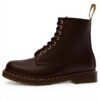 Bottes Rangers Dr Martens Femme Cuir Gaucho Brun 8 œillets
