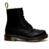 Bottes Dr Martens Rangers Femme Cuir Noir 8 œillets