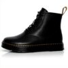 Dr. Martens Brookline Chukka Black Lusso Platform, 41 EU, Noir, 41 EU