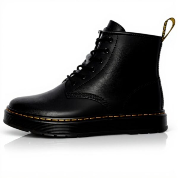 Dr. Martens Brookline Chukka Black Lusso Platform, 41 EU, Noir, 41 EU