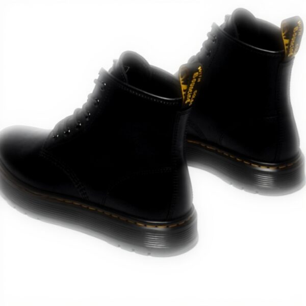 Dr. Martens Brookline Chukka Black Lusso Platform, 41 EU, Noir, 41 EU