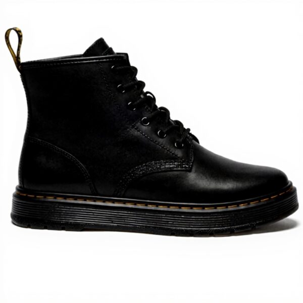Dr. Martens Brookline Chukka Black Lusso Platform, 41 EU, Noir, 41 EU