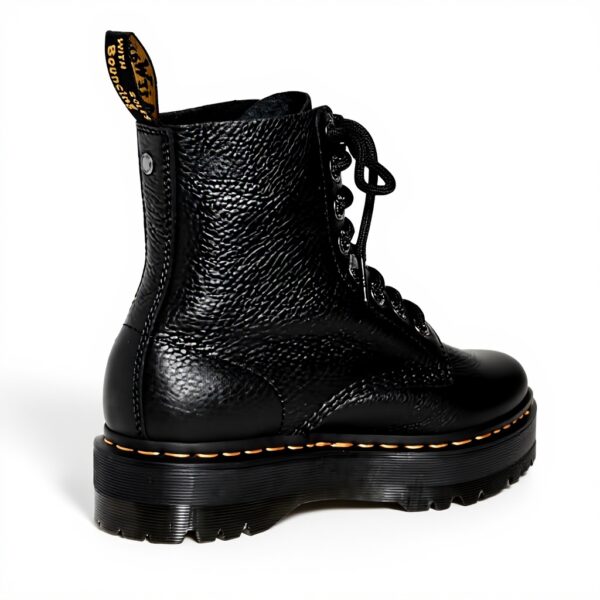 Dr Martens bottes bovver Femme cuir noir marron