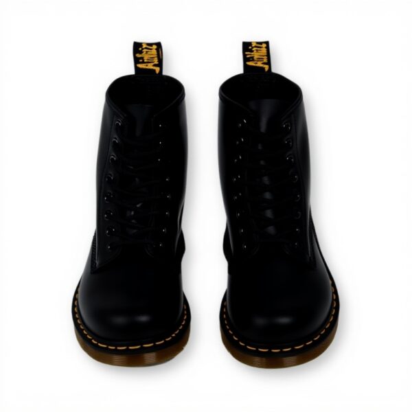 Bottes Dr Martens Femme 1460 Cuir Noir Confortable