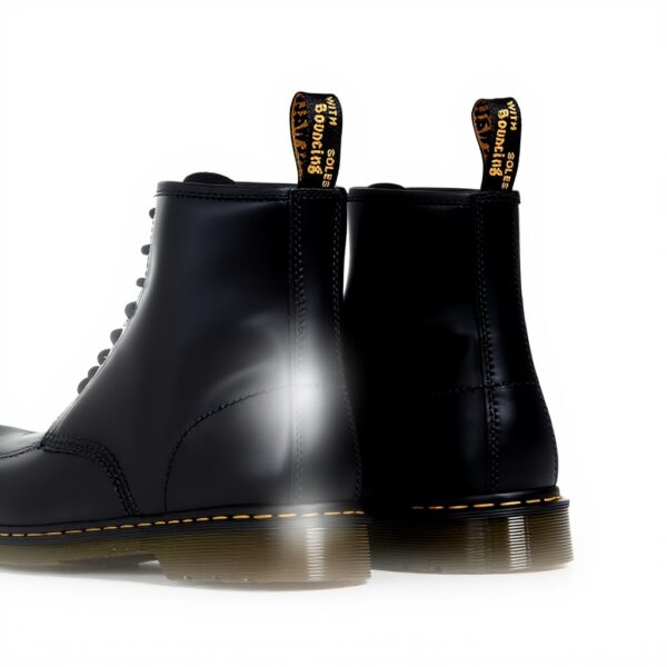 Bottes Dr Martens Femme 1460 Cuir Noir Confortable