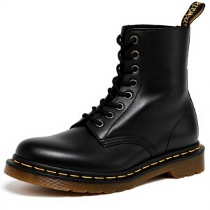 Bottes Dr Martens Pascal femme cuir Nappa noir 36 EU