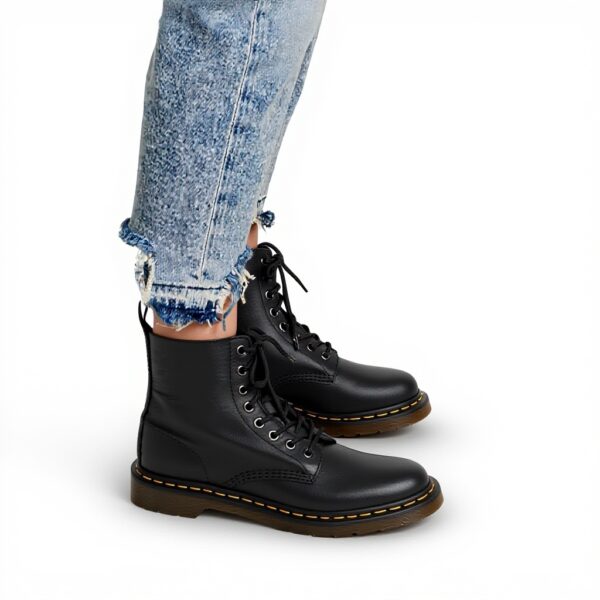 Bottes Dr Martens Pascal femme cuir Nappa noir 36 EU