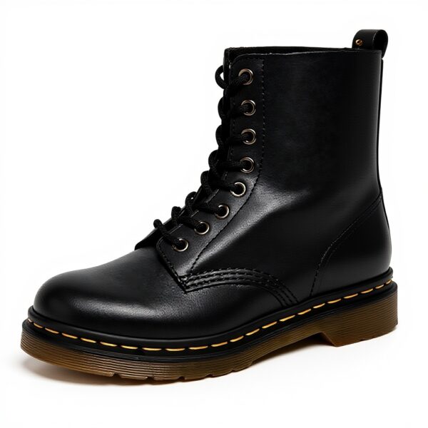 Bottes Dr Martens Pascal femme cuir Nappa noir 36 EU