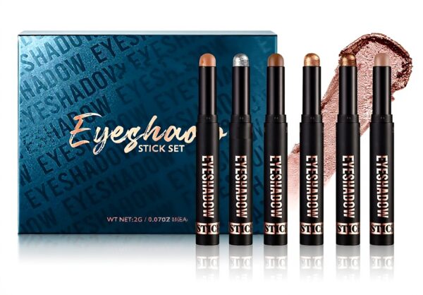 Fards à paupières stick PCC PTYXIS imperméable métallique 8