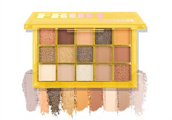 Palette d'ombres Boobeen 15 couleurs pigmentées longue tenue