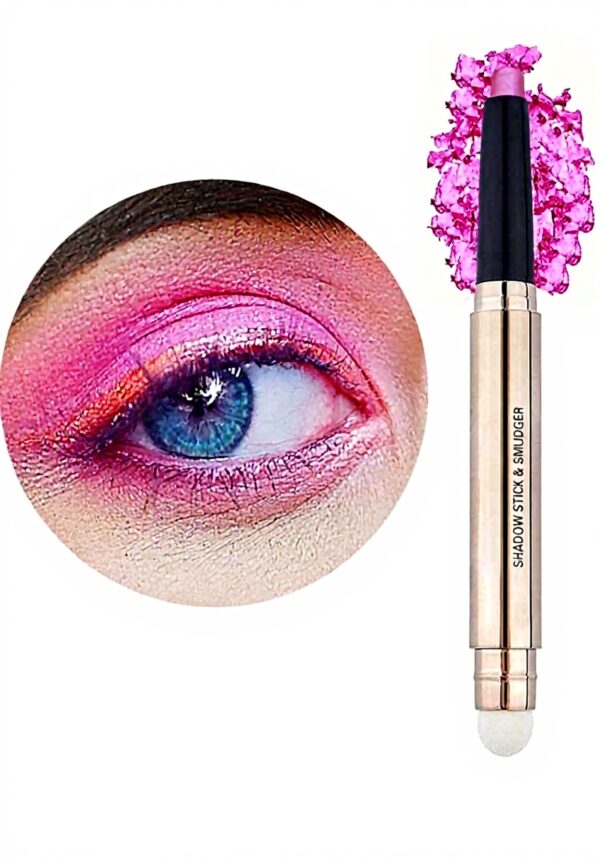 Fard à paupières Metiplou Rose Brillance waterproof longue