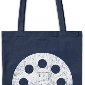 Urban Backwoods Midi I Sac Courses Coton Réutilisable Bleu-0