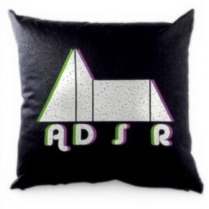 Coussin décoratif Urban Backwoods coton synthé ADSR