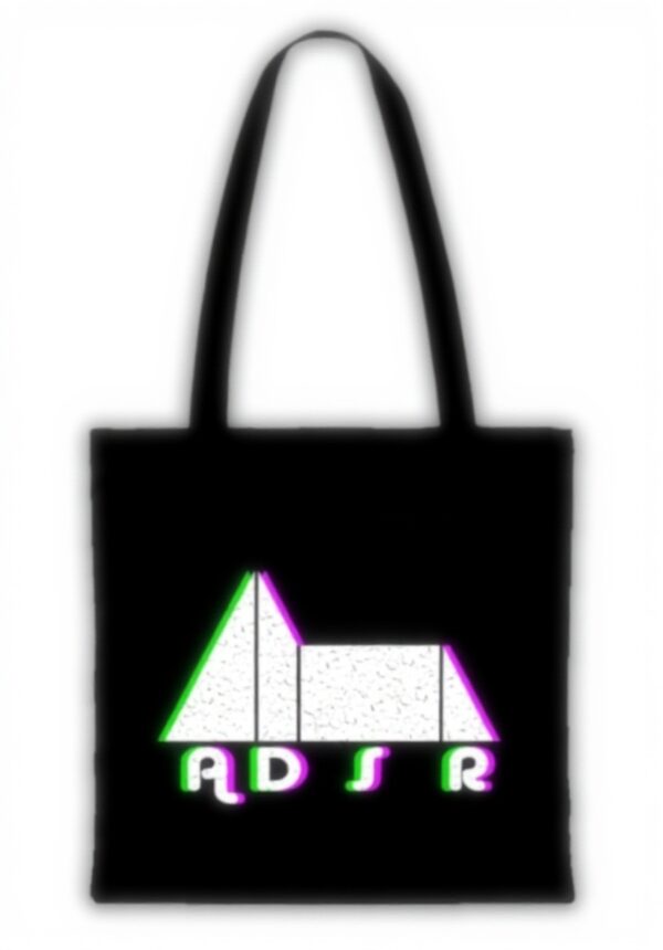 Sac de courses coton réutilisable Urban Backwoods noir