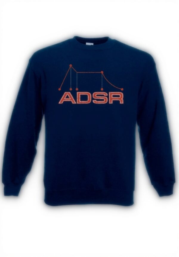 Sweatshirt Urban Backwoods Synthesizer ADSR III Coton